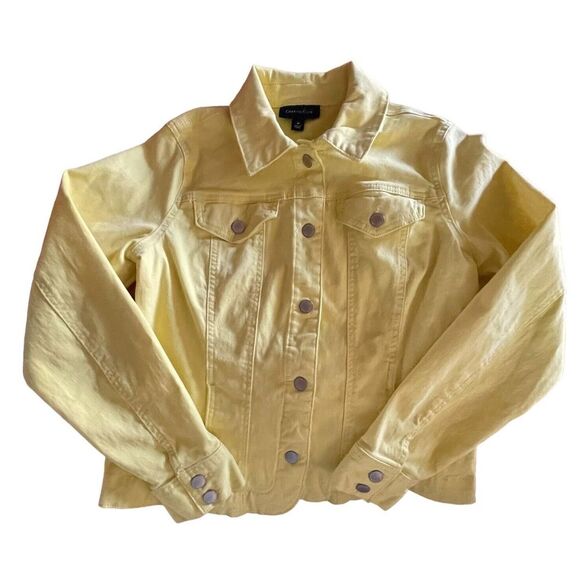 Charter Club Yellow Women's Vest - Picture 2 of 12